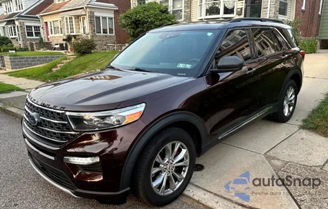 2020 Ford Explorer Xlt from USA, damaged, VIN 1FMSK8DHXLGA13413